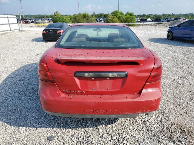 2G2WP552181148711 - 2008 PONTIAC GRAND PRIX RED photo 6
