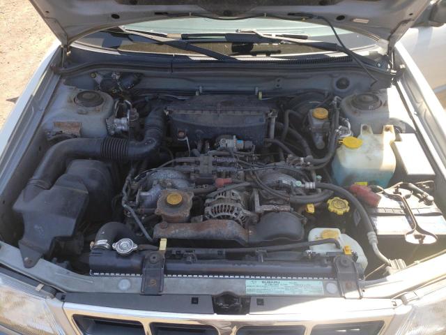 JF1SF6555YH710187 - 2000 SUBARU FORESTER S SILVER photo 11