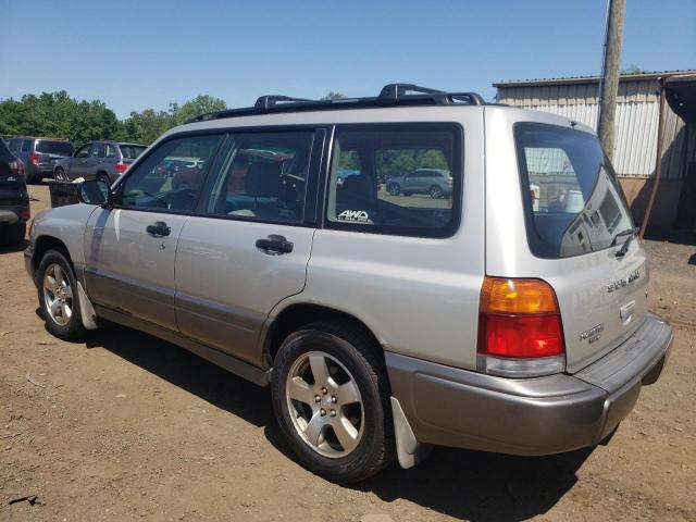 JF1SF6555YH710187 - 2000 SUBARU FORESTER S SILVER photo 2