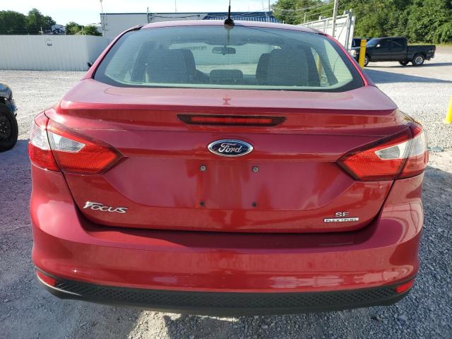 1FAHP3F27CL464422 - 2012 FORD FOCUS SE RED photo 6