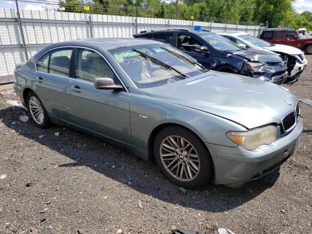 WBAGL63454DP68530 - 2004 BMW 745 I TURQUOISE photo 4