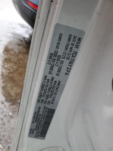 ZFBHRFAB3K6N04069 - 2019 RAM PROMASTER თეთრი ფოტო 12