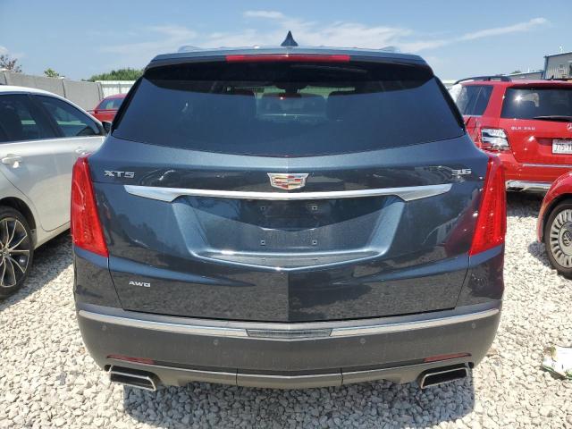 1GYKNDRS5KZ196676 - 2019 CADILLAC XT5 LUXURY BLUE photo 6