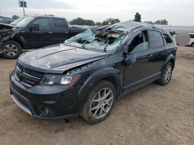 3C4PDDEG1JT312056 - 2018 DODGE JOURNEY GT BLACK photo 1