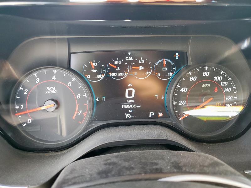 1G1FF1R77H0120087 - 2017 CHEVROLET CAMARO SS RED photo 9