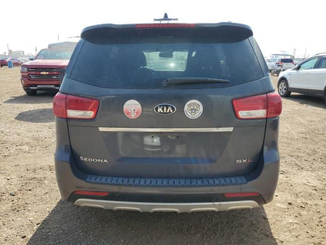 KNDME5C14J6403630 - 2018 KIA SEDONA SXL CHARCOAL photo 6