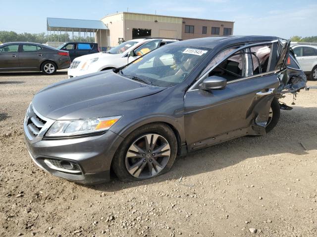 5J6TF2H59EL002742 - 2014 HONDA CROSSTOUR EXL ნაცრისფერი ფოტო 1