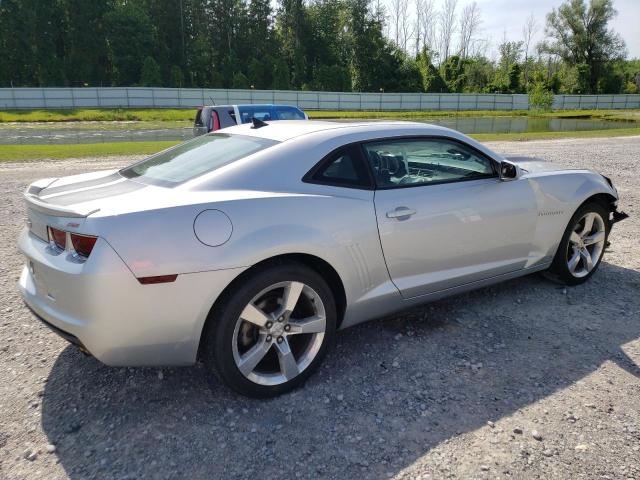 2G1FC1EV8A9126683 - 2010 CHEVROLET CAMARO LT SILVER photo 3