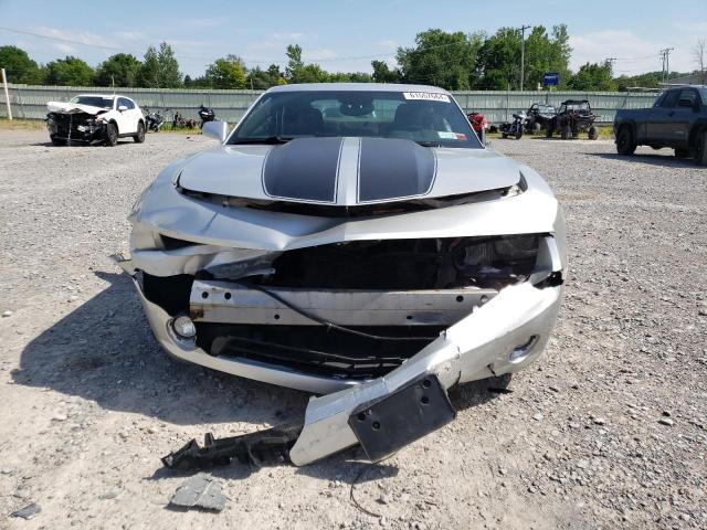 2G1FC1EV8A9126683 - 2010 CHEVROLET CAMARO LT SILVER photo 5