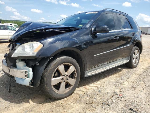 4JGBB8GB1BA681559 - 2011 MERCEDES-BENZ ML 350 4MATIC BLACK photo 1