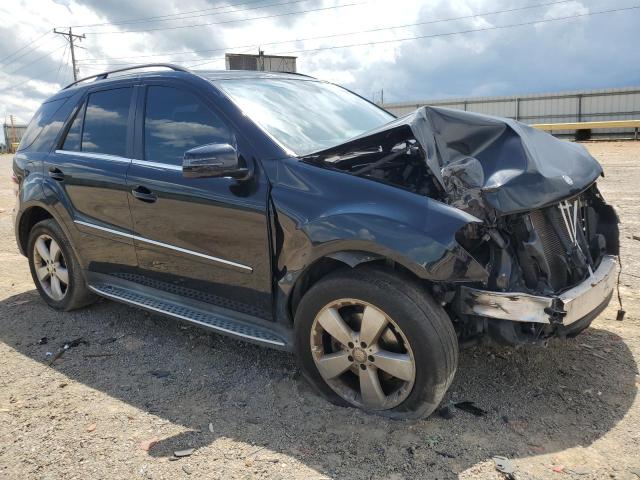 4JGBB8GB1BA681559 - 2011 MERCEDES-BENZ ML 350 4MATIC BLACK photo 4
