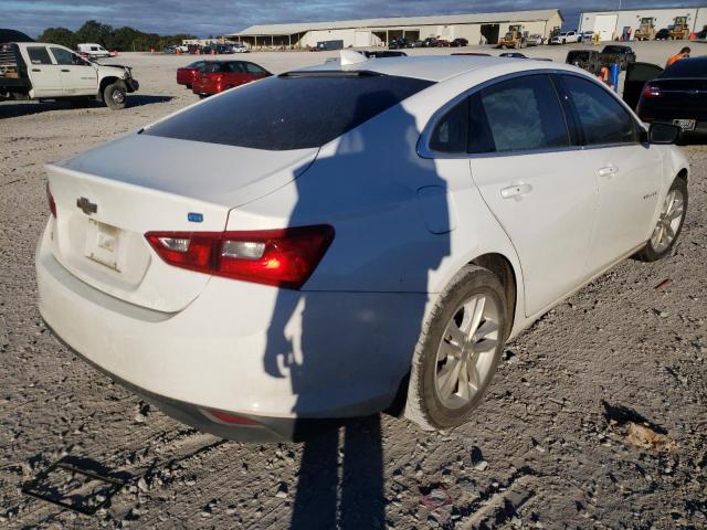 1G1ZJ5SU4HF238646 - 2017 CHEVROLET MALIBU HYBRID WHITE photo 4