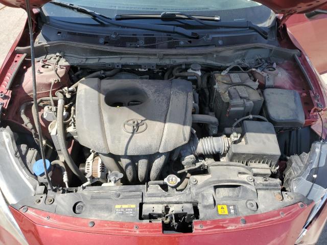 3MYDLBYV7KY516158 - 2019 TOYOTA YARIS L Красный фото 11