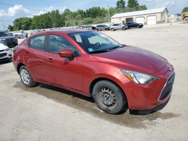 3MYDLBYV7KY516158 - 2019 TOYOTA YARIS L Красный фото 4