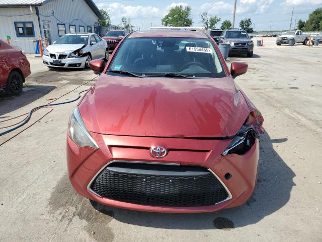 3MYDLBYV7KY516158 - 2019 TOYOTA YARIS L Красный фото 5