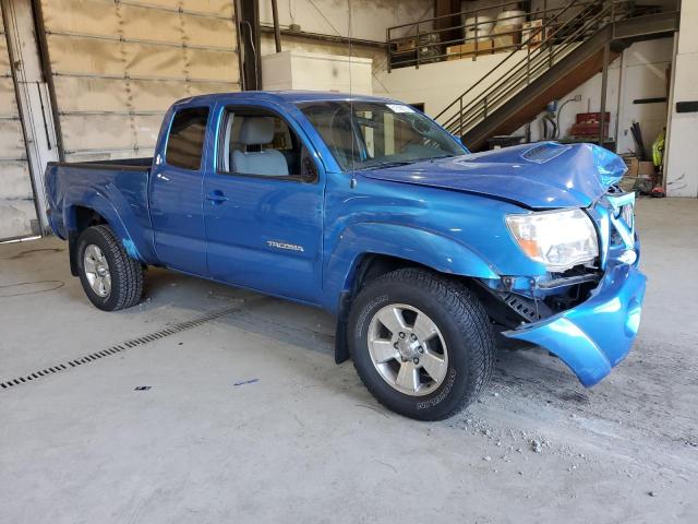 5TETU62NX5Z095591 - 2005 TOYOTA TACOMA PRERUNNER ACCESS CAB BLUE photo 4