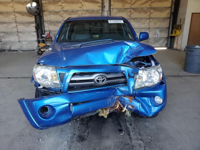 5TETU62NX5Z095591 - 2005 TOYOTA TACOMA PRERUNNER ACCESS CAB BLUE photo 5