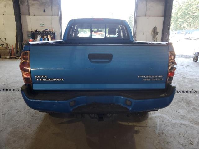 5TETU62NX5Z095591 - 2005 TOYOTA TACOMA PRERUNNER ACCESS CAB BLUE photo 6