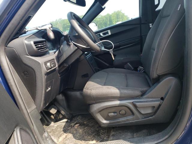 1FM5K8AW6LGC15097 - 2020 FORD EXPLORER POLICE INTERCEPTOR BLUE photo 7