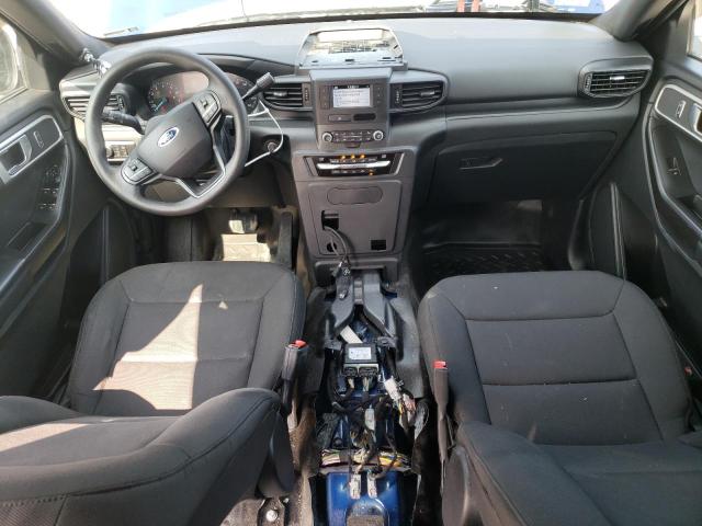 1FM5K8AW6LGC15097 - 2020 FORD EXPLORER POLICE INTERCEPTOR BLUE photo 8