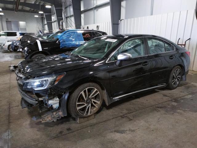 4S3BNAR69K3003746 - 2019 SUBARU LEGACY SPORT BLACK photo 1