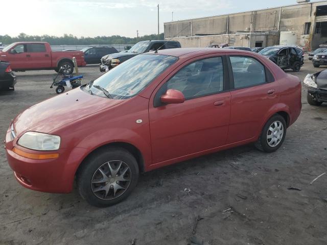 KL1TD52635B461339 - 2005 CHEVROLET AVEO BASE RED photo 1