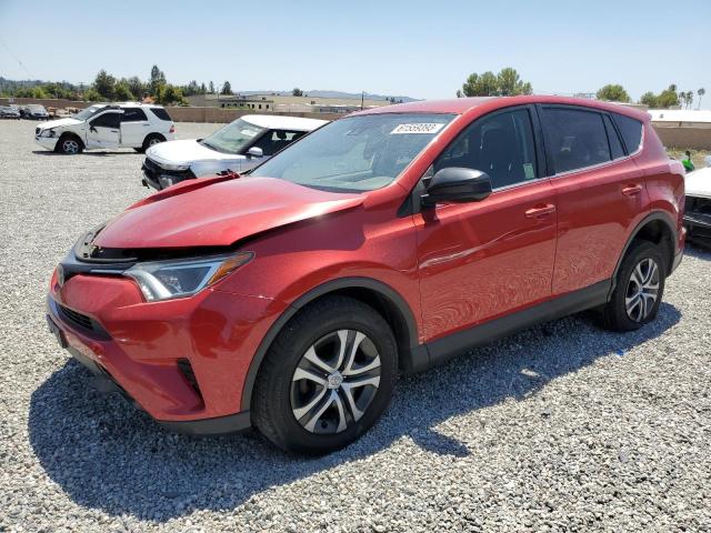 JTMZFREV6HJ140073 - 2017 TOYOTA RAV4 LE RED photo 1