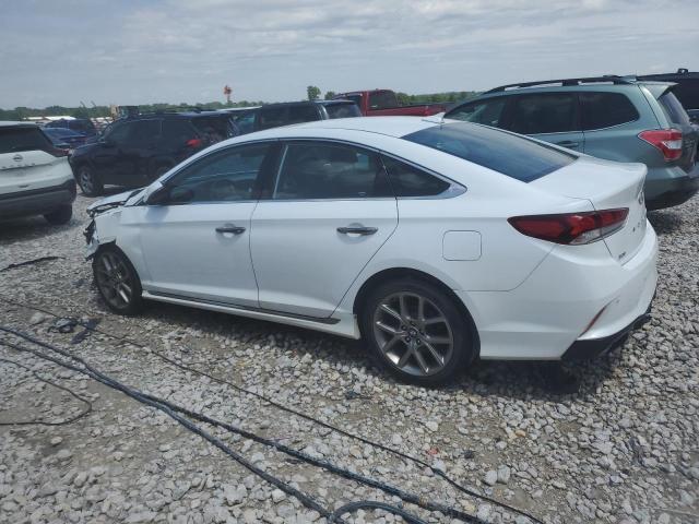 5NPE34AB3JH686818 - 2018 HYUNDAI SONATA SPORT أبيض صورة 2