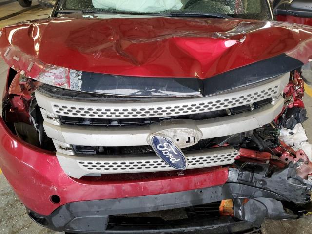 1FM5K7B83DGB37504 - 2013 FORD EXPLORER 红色 照片 12