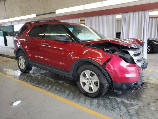 1FM5K7B83DGB37504 - 2013 FORD EXPLORER 红色 照片 4
