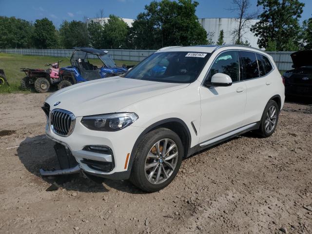 5UXTR9C52KLE20585 - 2019 BMW X3 XDRIVE30I WHITE photo 1