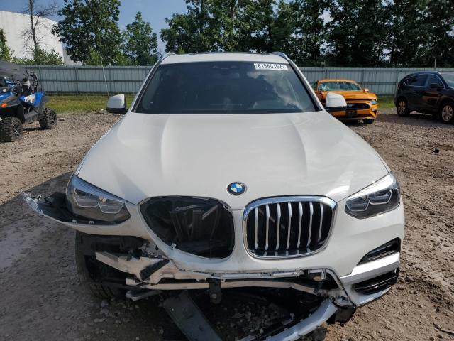 5UXTR9C52KLE20585 - 2019 BMW X3 XDRIVE30I WHITE photo 5