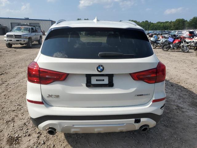 5UXTR9C52KLE20585 - 2019 BMW X3 XDRIVE30I WHITE photo 6