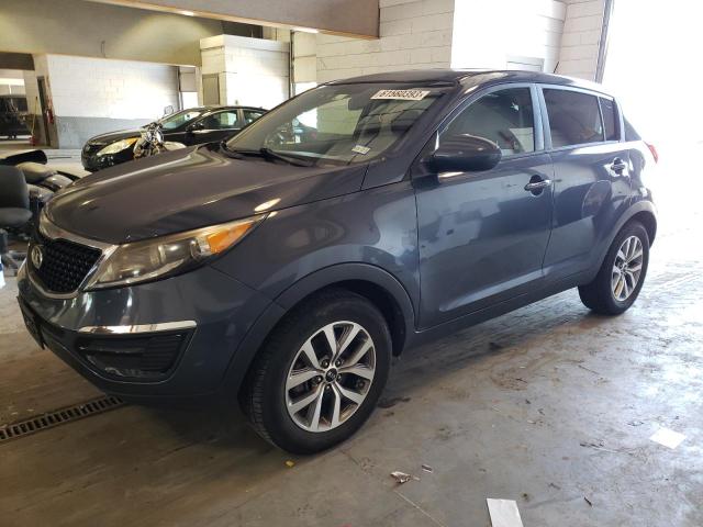 KNDPB3AC4E7628905 - 2014 KIA SPORTAGE BASE GRAY photo 1