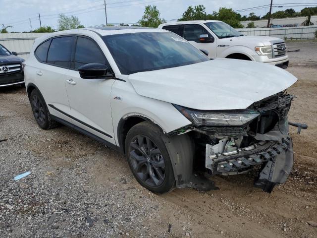 5J8YE1H02NL001186 - 2022 ACURA MDX A-SPEC WHITE photo 4