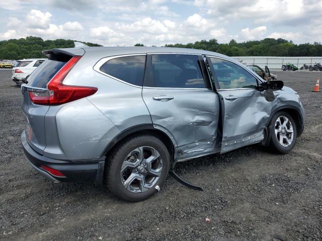 5J6RW1H53KA017555 - 2019 HONDA CR-V EX SILVER photo 3