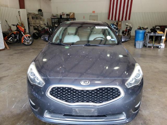 KNALN4D75E5128982 - 2014 KIA CADENZA PREMIUM CHARCOAL photo 5