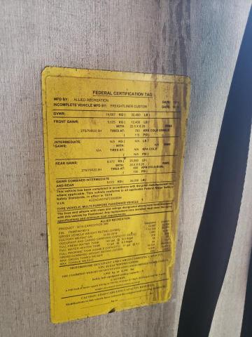 4UZACWDT5FCGS9584 - 2015 FREIGHTLINER CHASSIS XC ბეჟი ფოტო 10