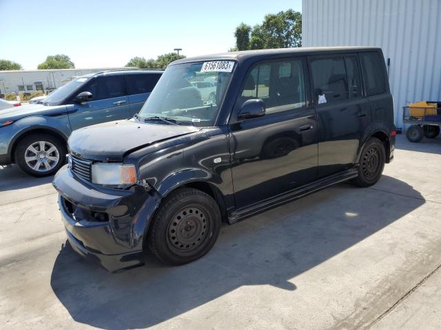 JTLKT324464080068 - 2006 TOYOTA SCION XB BLACK photo 1