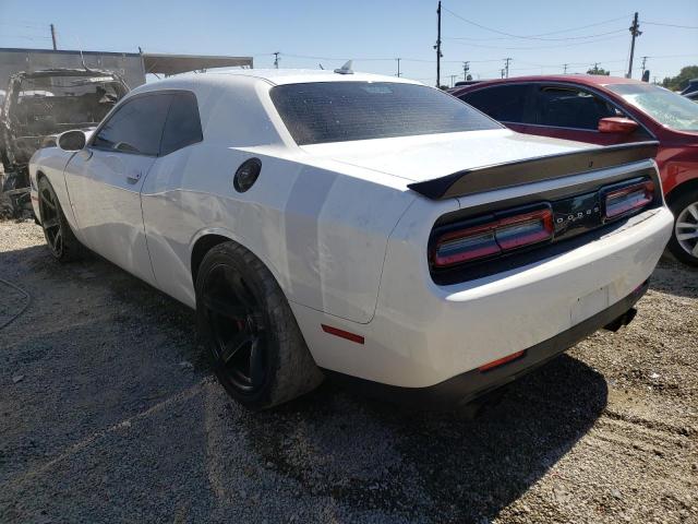 2C3CDZC91GH314637 - 2016 DODGE CHALLENGER SRT HELLCAT WHITE photo 2