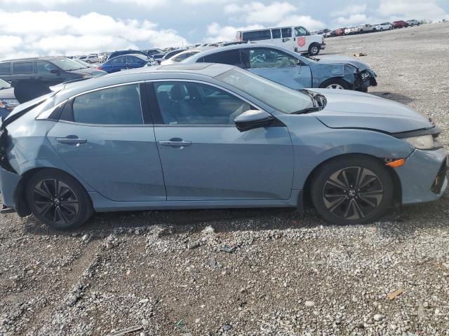 SHHFK7H7XHU201124 - 2017 HONDA CIVIC EXL 灰色 照片 4