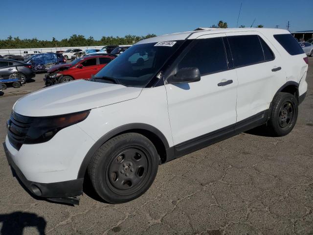 1FM5K8AR2EGA60416 - 2014 FORD EXPLORER POLICE INTERCEPTOR WHITE photo 1