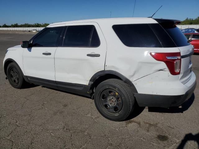 1FM5K8AR2EGA60416 - 2014 FORD EXPLORER POLICE INTERCEPTOR WHITE photo 2