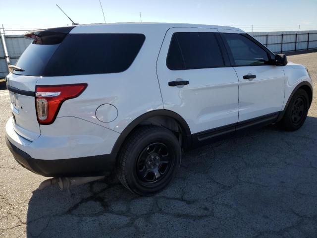 1FM5K8AR2EGA60416 - 2014 FORD EXPLORER POLICE INTERCEPTOR WHITE photo 3