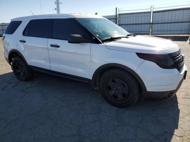 1FM5K8AR2EGA60416 - 2014 FORD EXPLORER POLICE INTERCEPTOR WHITE photo 4