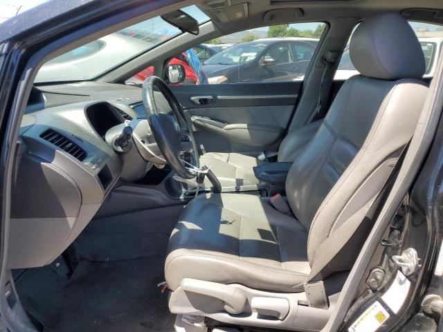 1HGFA16958L022655 - 2008 HONDA CIVIC EXL შავი ფოტო 7
