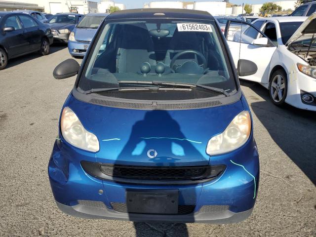WMEEK31X48K095192 - 2008 SMART FORTWO PASSION BLUE photo 5