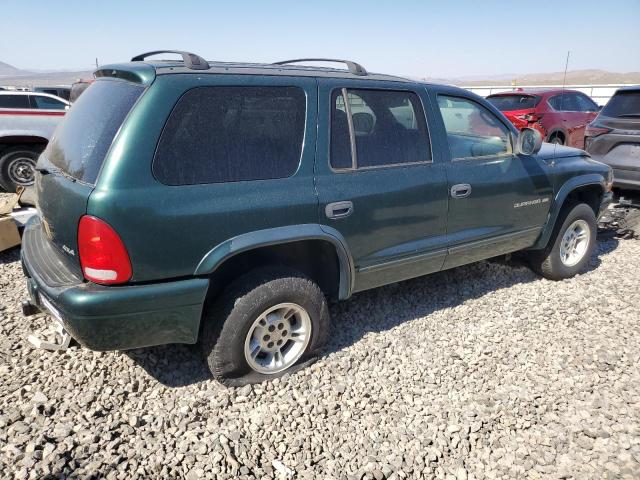 1B4HS28Z8YF133882 - 2000 DODGE DURANGO GREEN photo 3