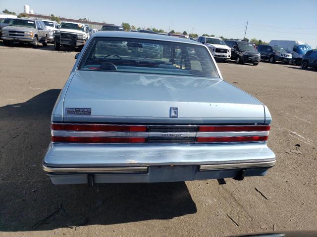 1G4AL1931F6498869 - 1985 BUICK CENTURY LIMITED BLUE photo 6