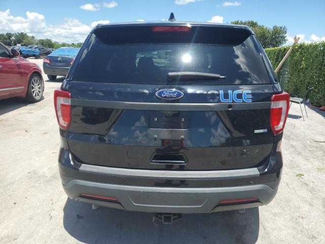 1FM5K8AR4KGB44412 - 2019 FORD EXPLORER POLICE INTERCEPTOR BLACK photo 6